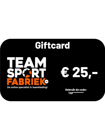 TEAMSPORTFABRIEK GIFTCARD €25,00